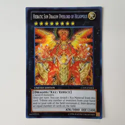 Hieratic Sun Dragon Overlord of Heliopolis - CT09-EN016 - VLP - Secret - Limited - Image 1