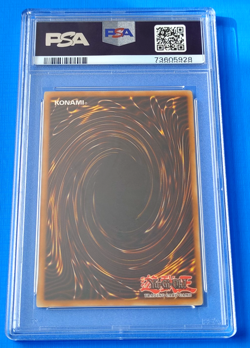 Yugioh 2004 Blue-Eyes Shining Dragon MOV-EN001 PSA 9 - Image 2