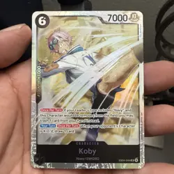 Koby SR EB04-044 EGGHEAD CRISIS One Piece Card Game ENGLISH OP15 - Image 1