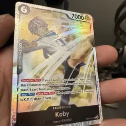 Koby SR EB04-044 EGGHEAD CRISIS One Piece Card Game ENGLISH OP15 - Image 2