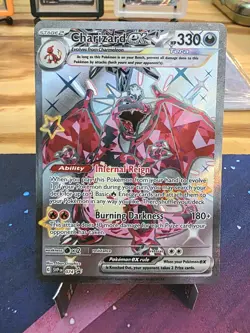 Pokemon TCG Charizard EX 074 Black Star Promo Full Art NM/M Condition - Image 1