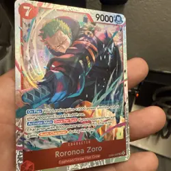 One Piece TCG - Roronoa Zoro EB04-007 SR | Adventure On Kami's Island OP-15 - Image 2