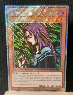 Yu-Gi-Oh! Witch of the Black Forest *PLATINUM SECRET RARE* RA03-EN091 1st Ed NM - Image 1