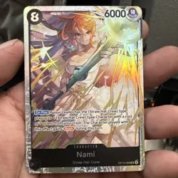 Nami SR OP15-086 Adventure on KAMI’s Island ENGLISH ONE PIECE Card OP15 - Image 1