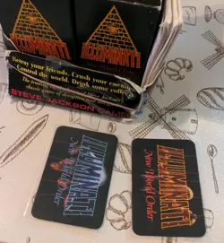 Terrorist Nuke Pentagon Card Unlimited 1995 INWO Illuminati 549 Cards/Box/4 Rule - Image 3