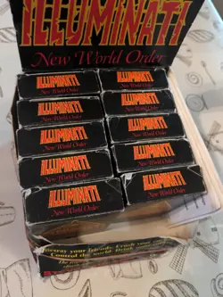 Terrorist Nuke Pentagon Card Unlimited 1995 INWO Illuminati 549 Cards/Box/4 Rule - Image 5