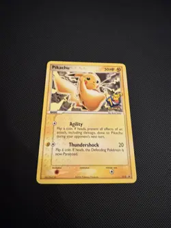 Pokemon Card - Pikachu 10th Anniversary Black Star Promo 012 Stamped - Image 1