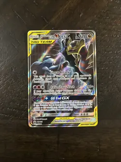 Garchomp & Giratina GX SM193 Holo Promo Card Sun and Moon Team - Image 1