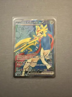 Pokemon TCG Journey Together Hop's Zacian EX Card 176/159 - Image 1