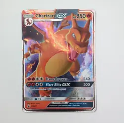 Pokemon Charizard GX Promo Full Art Foil SM211 SM 250 HP Flame Stage 2 Card - Image 1