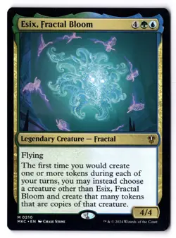 Esix, Fractal Bloom NM* Commander: Murders Karlov Manor 0210 mtg -UnltdCards - Image 1