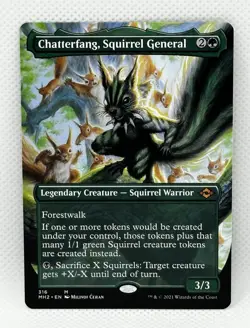 Chatterfang, Squirrel General (Borderless) Modern Horizons 2 Regular - Image 1