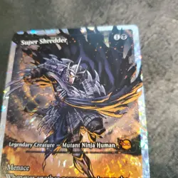 Super Shredder (Showcase) (Fracture Foil) Teenage Mutant Ninja Turtles TMT M 295 - Image 5