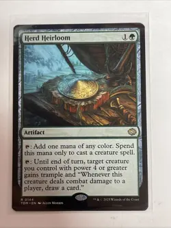 Herd Heirloom Tarkir: Dragonstorm #144 Rare - Image 1