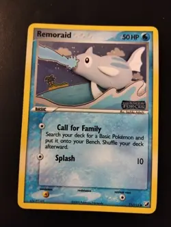 Remoraid 71/115 Reverse Holo Stamped [Pokemon EX Unseen Forces] TCG Vintage - Image 1