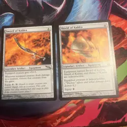 Sword And Shield Of Kaldra 2x Mtg LP - Image 1