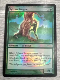 Magic MTG WPN & Gateway Promos Sylvan Ranger #51 DCI Promo Foil TCG CCG - Image 1