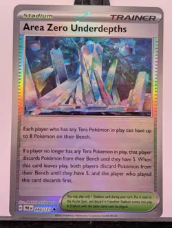 Area Zero Underdepths (Poke Ball Pattern) 94/131 Prismatic Evolutions NM Pokemon - Image 1