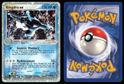 Kingdra EX 92/97 Holo Ultra Rare | CREASE - MP | Dragon | Pokemon TCG - VINTAGE - Image 3