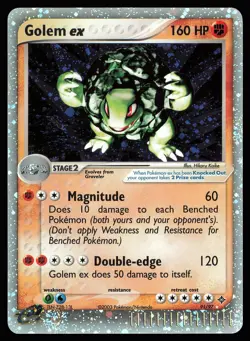 Golem EX 91/97 Holo Ultra Rare | CREASE - LP | Dragon | Pokemon TCG - VINTAGE - Image 1