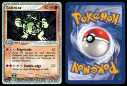 Golem EX 91/97 Holo Ultra Rare | CREASE - LP | Dragon | Pokemon TCG - VINTAGE - Image 3