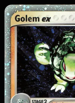 Golem EX 91/97 Holo Ultra Rare | CREASE - LP | Dragon | Pokemon TCG - VINTAGE - Image 4
