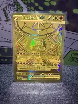Pokemon Mega Zygarde EX Full Art Foil 310 HP Gaia Wave Nullifying Zero 124/088 - Image 1