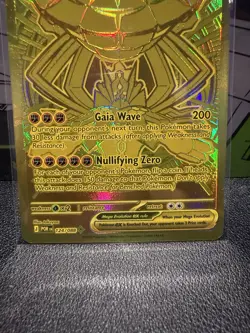Pokemon Mega Zygarde EX Full Art Foil 310 HP Gaia Wave Nullifying Zero 124/088 - Image 4
