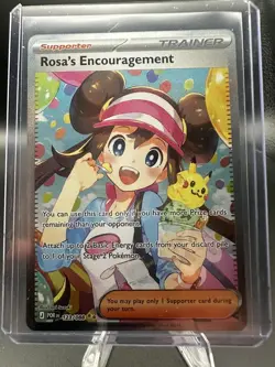 ROSA'S ENCOURAGEMENT 123/088 - Perfect Order - HOLO SPECIAL ILLUSTRATION RARE NM - Image 1