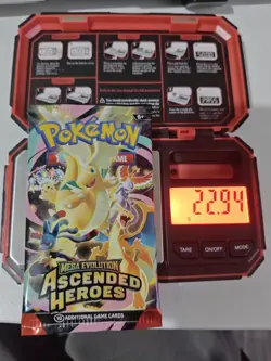 Heavy Pokemon Ascended Heroes Booster Pack (22.94) Potential God Pack auction3 - Image 1