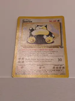 Snorlax 27/64 Unlimited Rare, Jungle Pokemon - Non Holo - LP/MP - Image 3