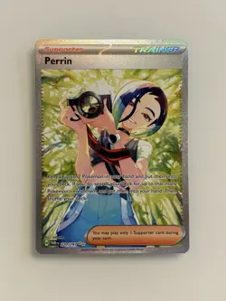 Pokemon Perrin 220/167 Sv06: Twilight Masquerade Full Art Trainer SIR - Image 1