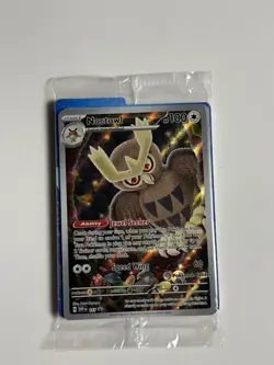 Noctowl - 141 (Pokemon Center Exclusive) 141 Sv Promo Stellar Crown SEALED - Image 1