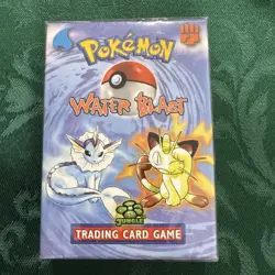 Pokemon Jungle Water Blast Theme Deck Factory Sealed Wizards of the Coast 1999 - Image 1