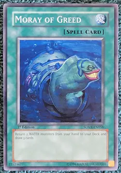 Yugioh! Moray of Greed - SOVR-EN058 - Common - - Image 1