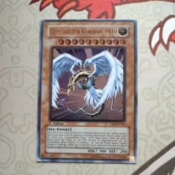 Ink Error Card Shift MISPRINT ! YuGiOh! Winged Kuriboh LV10 1st Ed Ultimate Rare - Image 1