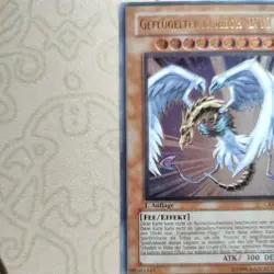 Ink Error Card Shift MISPRINT ! YuGiOh! Winged Kuriboh LV10 1st Ed Ultimate Rare - Image 2