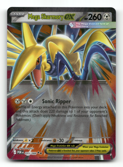 Mega Skarmory ex 055/088 - Perfect Order - Pokemon Card NM/M - Image 1