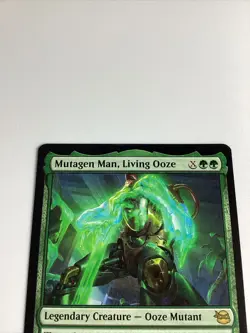 Magic The Gathering:Teenage Mutant Ninja Turtles:Mutagen Man,Living Ooze-R-#0124 - Image 3