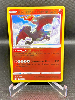 Radiant Charizard 020/159 Pokemon Crown Zenith Holo NM/M FAST SHIPPING! - Image 1