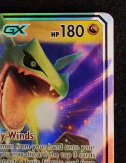 2018 Pokemon Celestial Storm Rayquaza GX Ultra Rare #109/168 EX-NM - Image 3