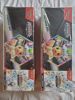 Pokemon Prismatic Evolutions Surprise Box + Booster Bundle Sams Club Sealed (2) - Image 1