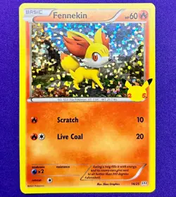 Fennekin 014/025 | McDonald's 25th Anniversary Promos | Pokemon TCG Card | MP - Image 1