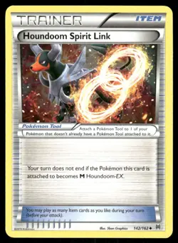 Pokemon Cards Houndoom Spirit Link 142/162 BREAKthrough XY Uncommon NM - Image 1