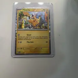 Holo Pikachu 006/015 McDonalds 2023 Match Battle Pokemon Card NM/M - Image 1