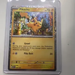 Holo Pikachu 006/015 McDonalds 2023 Match Battle Pokemon Card NM/M - Image 4