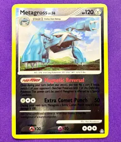 Metagross 10/146 Reverse Holo | DP Legends Awakened 2008 Pokemon TCG Card | VLP - Image 1