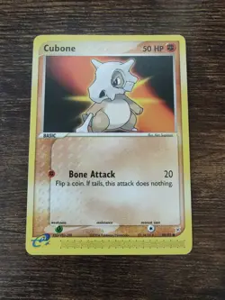 Cubone 40/95 EX Team Magma Vs Team Aqua Pokemon Non Holo NM-MINT - Image 1