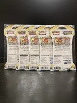 (5) Pokemon TCG: Sword & Shield-Brilliant Stars Sleeved Booster Pack Lot 820650809972 - Image 2