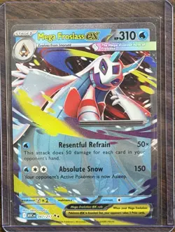 Pokemon Mega Froslass Ex 047/217 Mega Evolutions Ascended Heroes NM - Image 1
